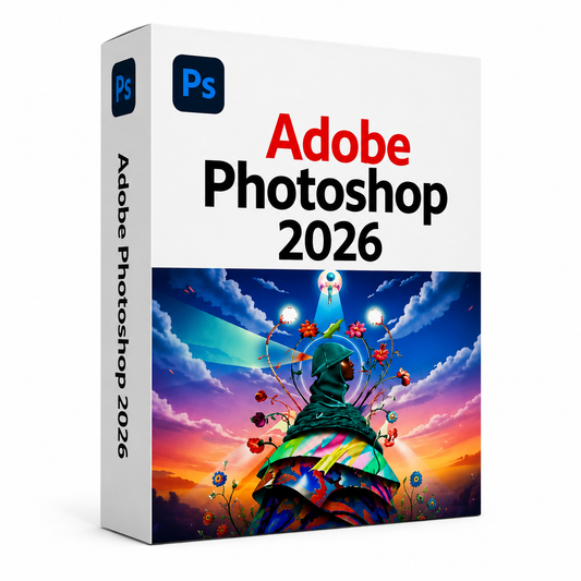 Adobe Photoshop 2026 – Professional Photo Editing & Graphic Design Software | Lifetime License | Instant Download